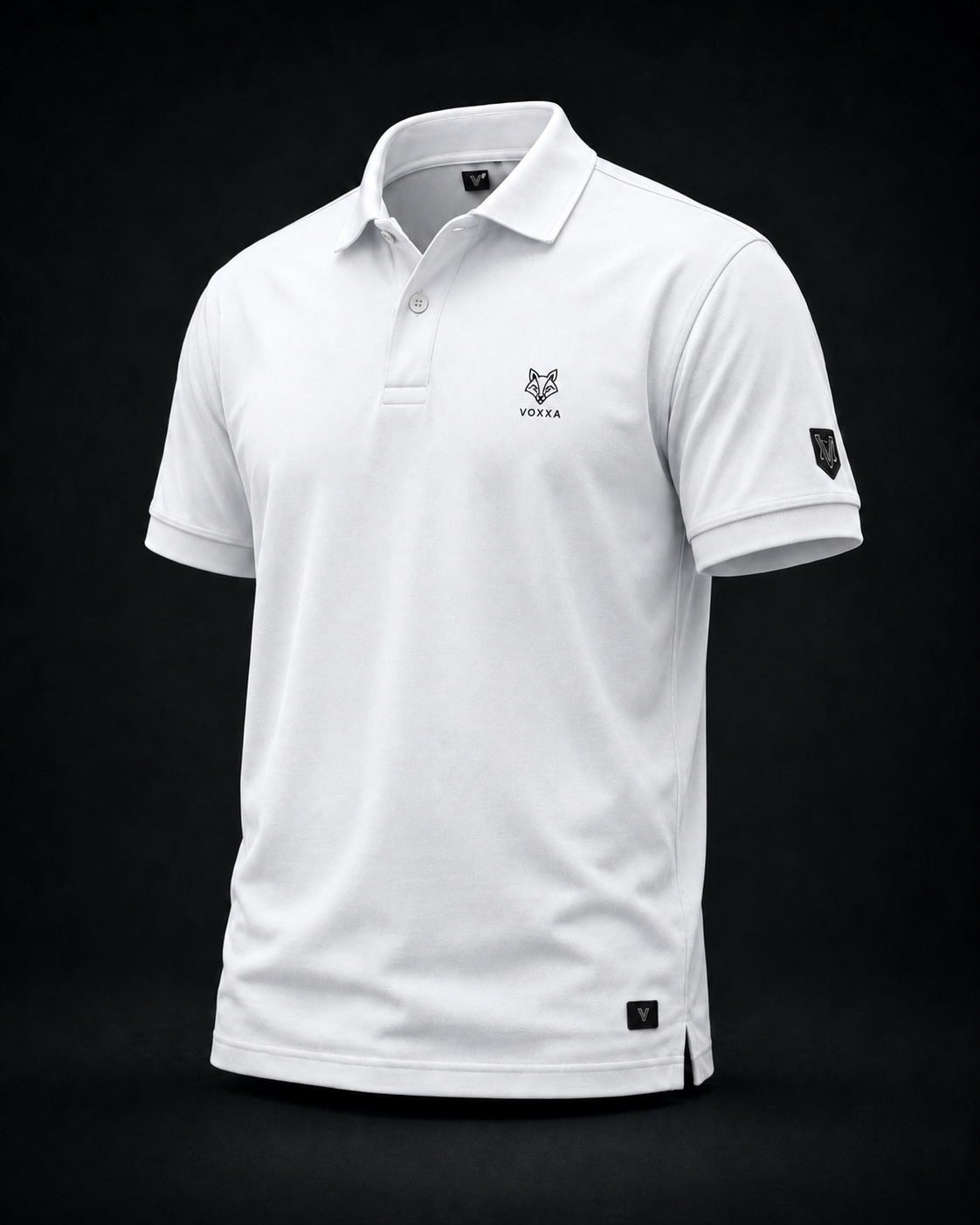 VOXXA Branded Collared T-Shirt