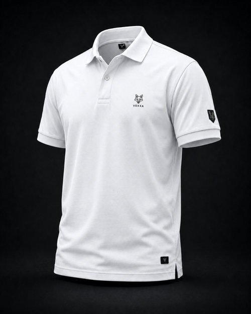 VOXXA Branded Collared T-Shirt